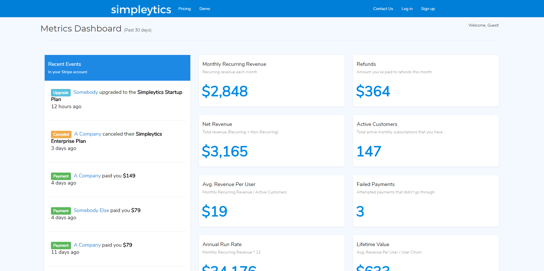 Simpleytics gallery image