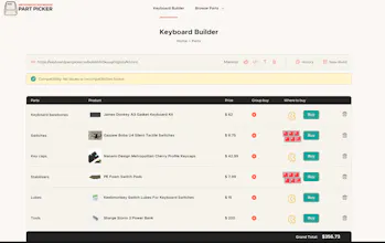 KeyboardPartPicker.io | kepp gallery image