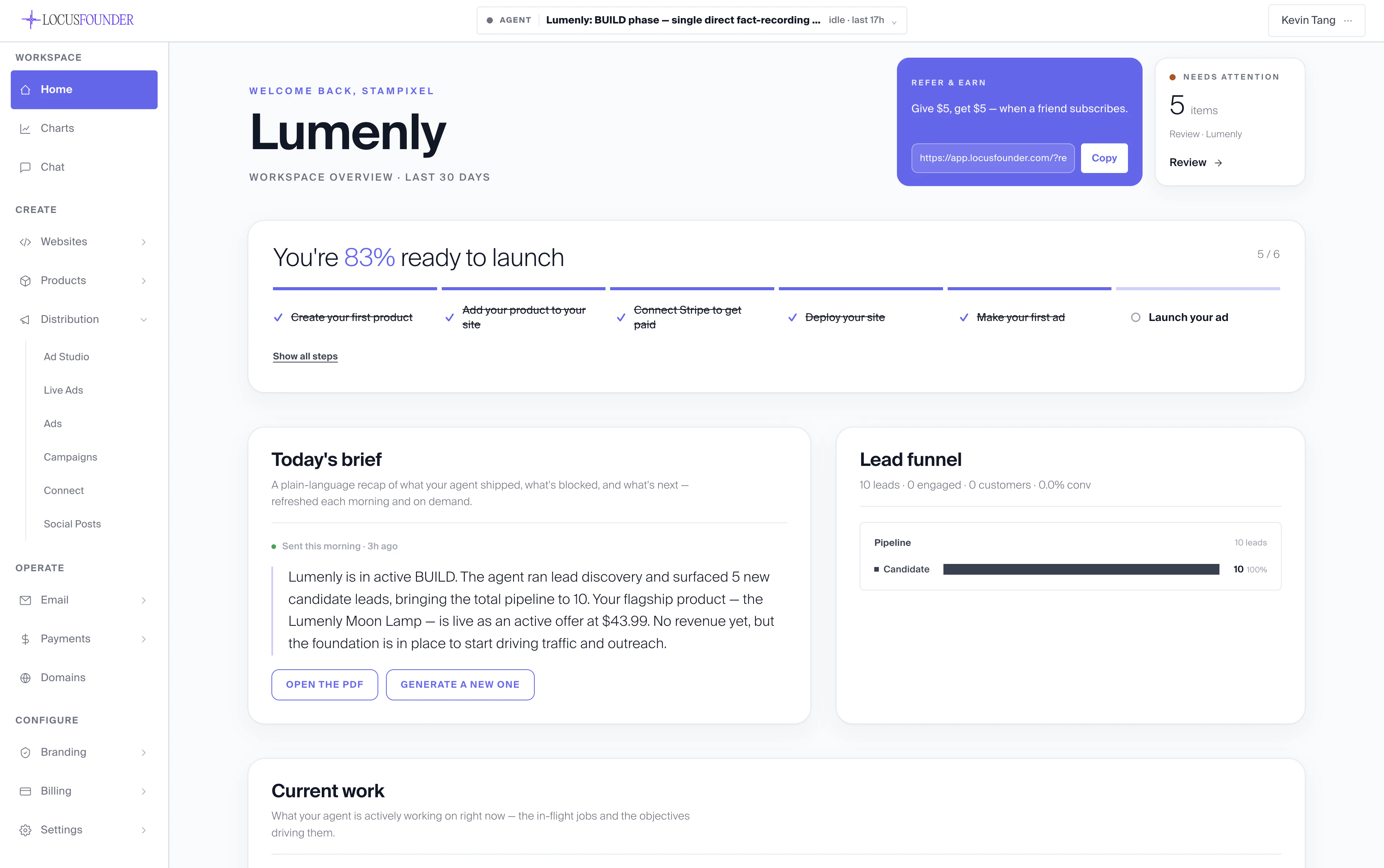 Locus Founder screenshot 2