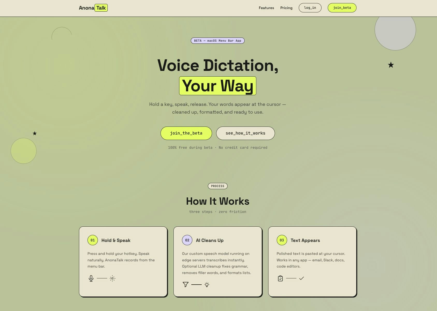 AnonaTalk gallery image