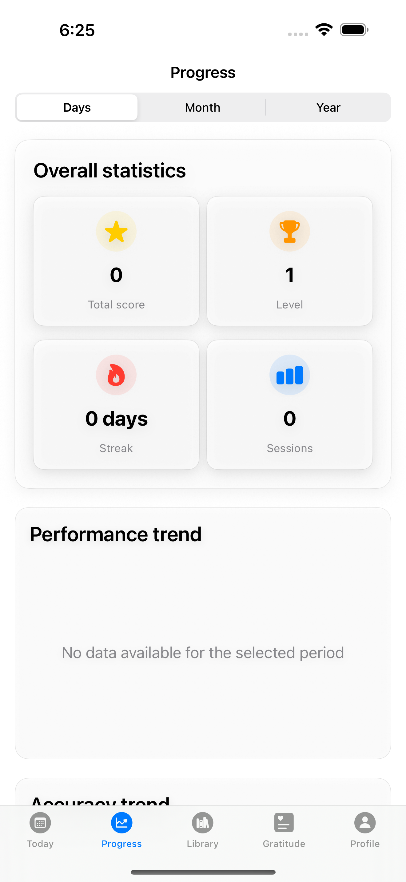 SynapseGym - mental training - Screenshot 4 showing product features and functionality