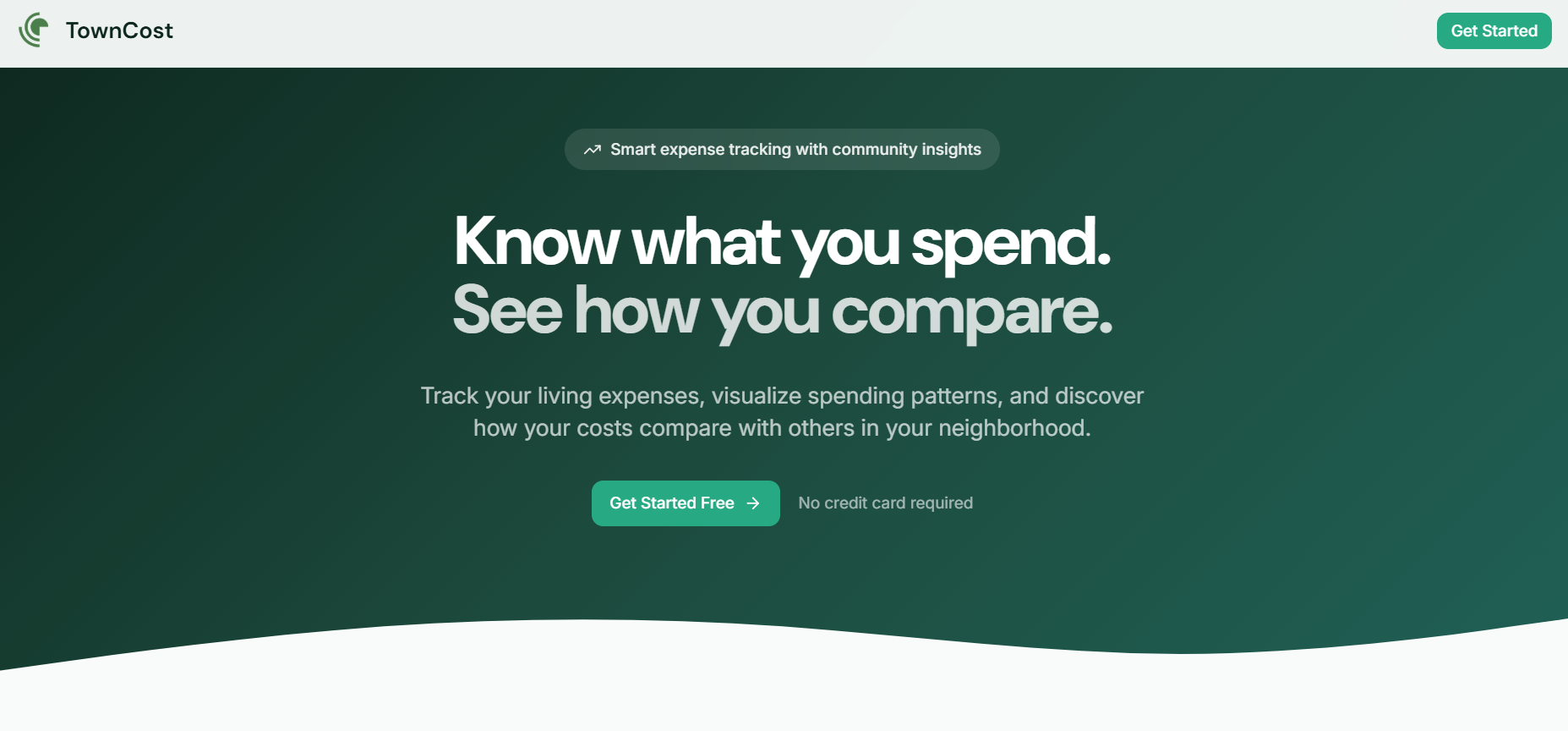 TownCost - Screenshot 2 showing product features and functionality