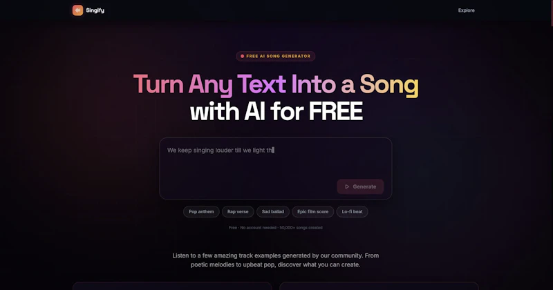 Singify screenshot 5