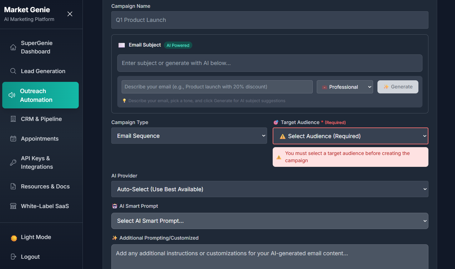 Market Genie 2.0 AI Marketing System  gallery image