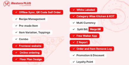 iRestora PLUS - Next Gen Restaurant POS gallery image