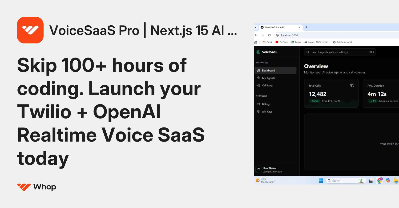 VoiceSaaS Pro gallery image