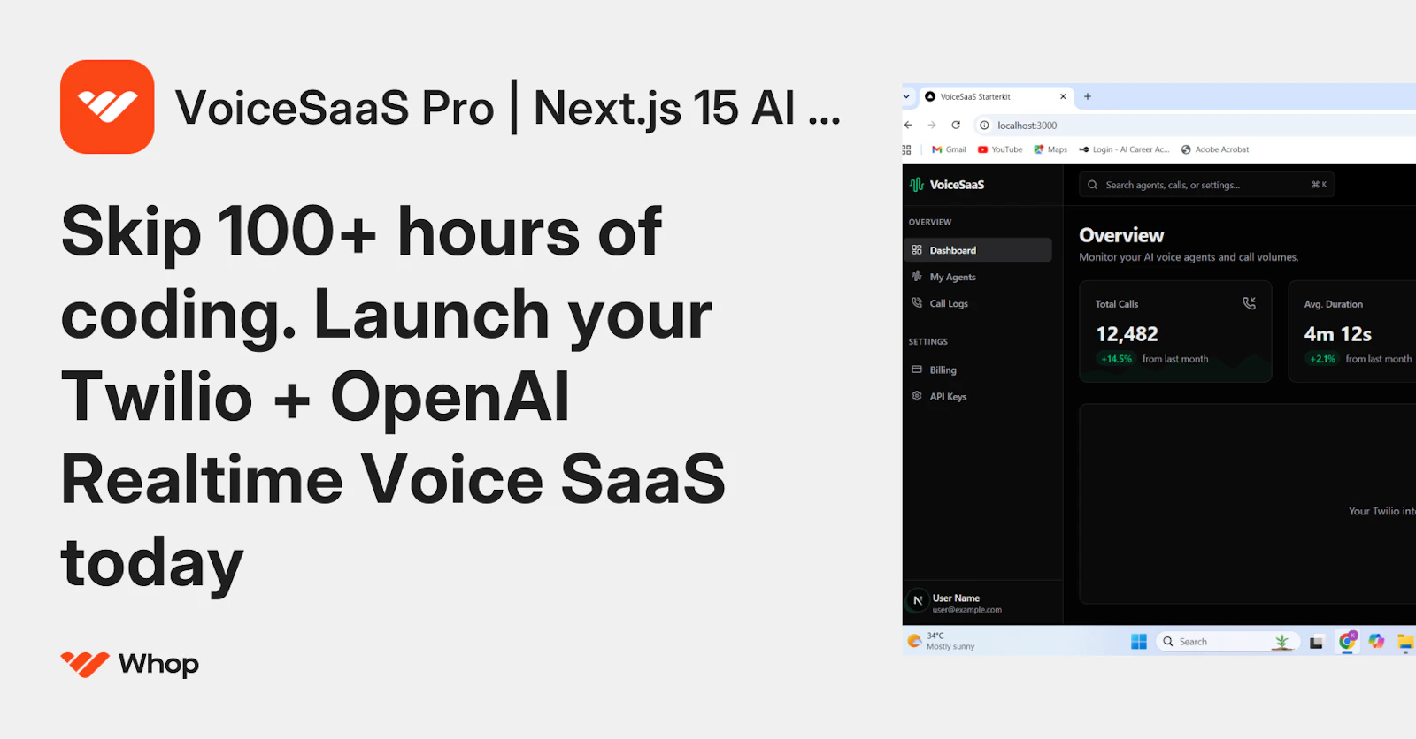 VoiceSaaS Pro screenshot 1