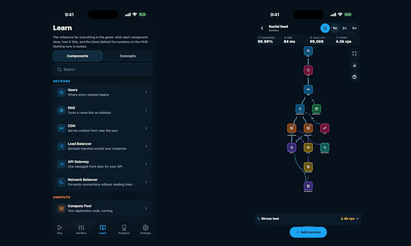 InfraSim: System Design Game screenshot 1