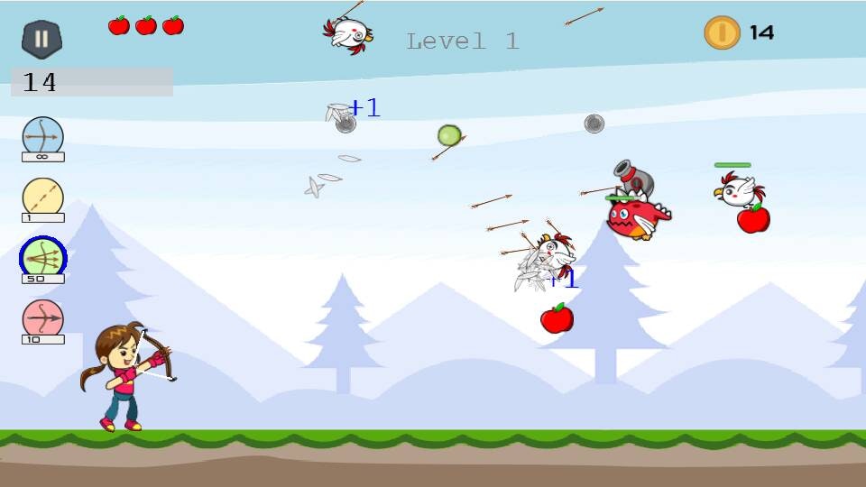 Shoot Girl's Fruits : Archery gallery image