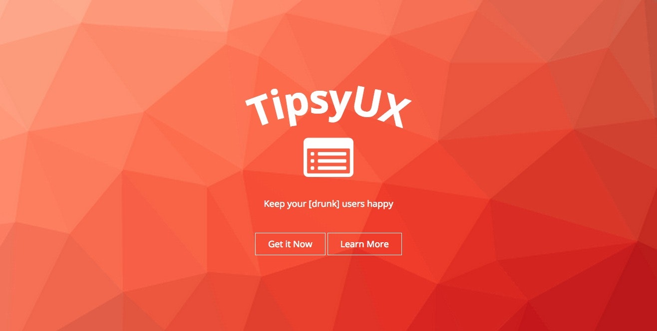 Tipsy UX