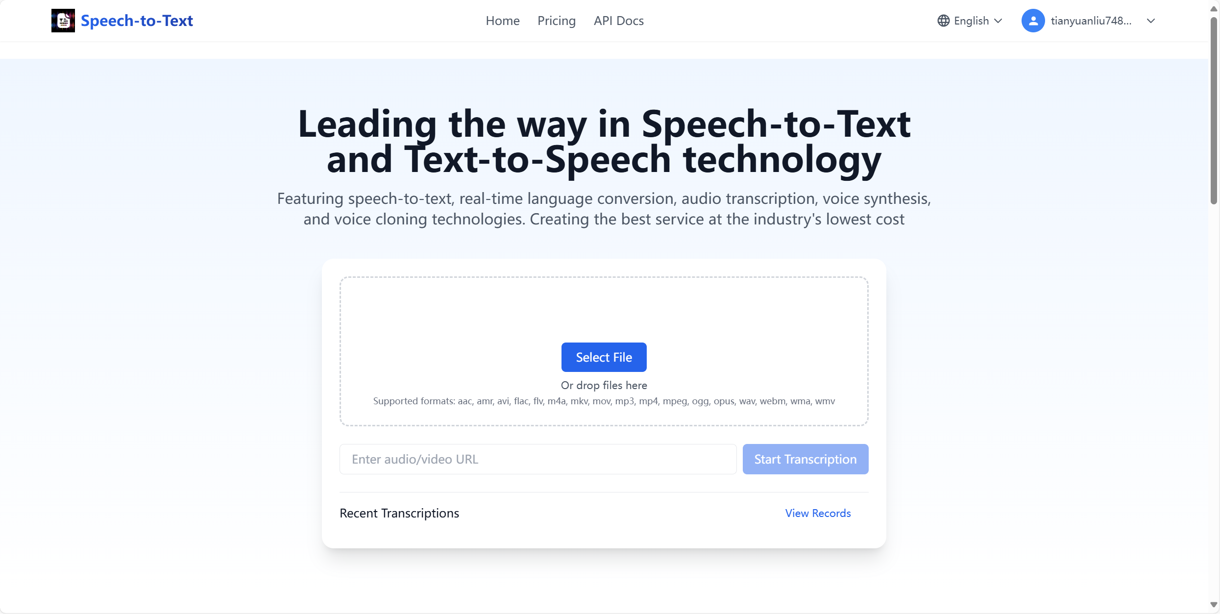 Speech to Text gallery image