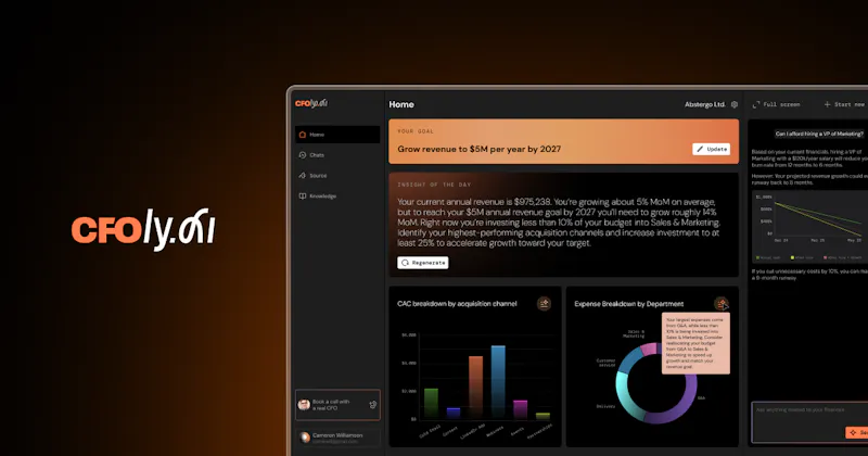 CFOly.ai screenshot 1