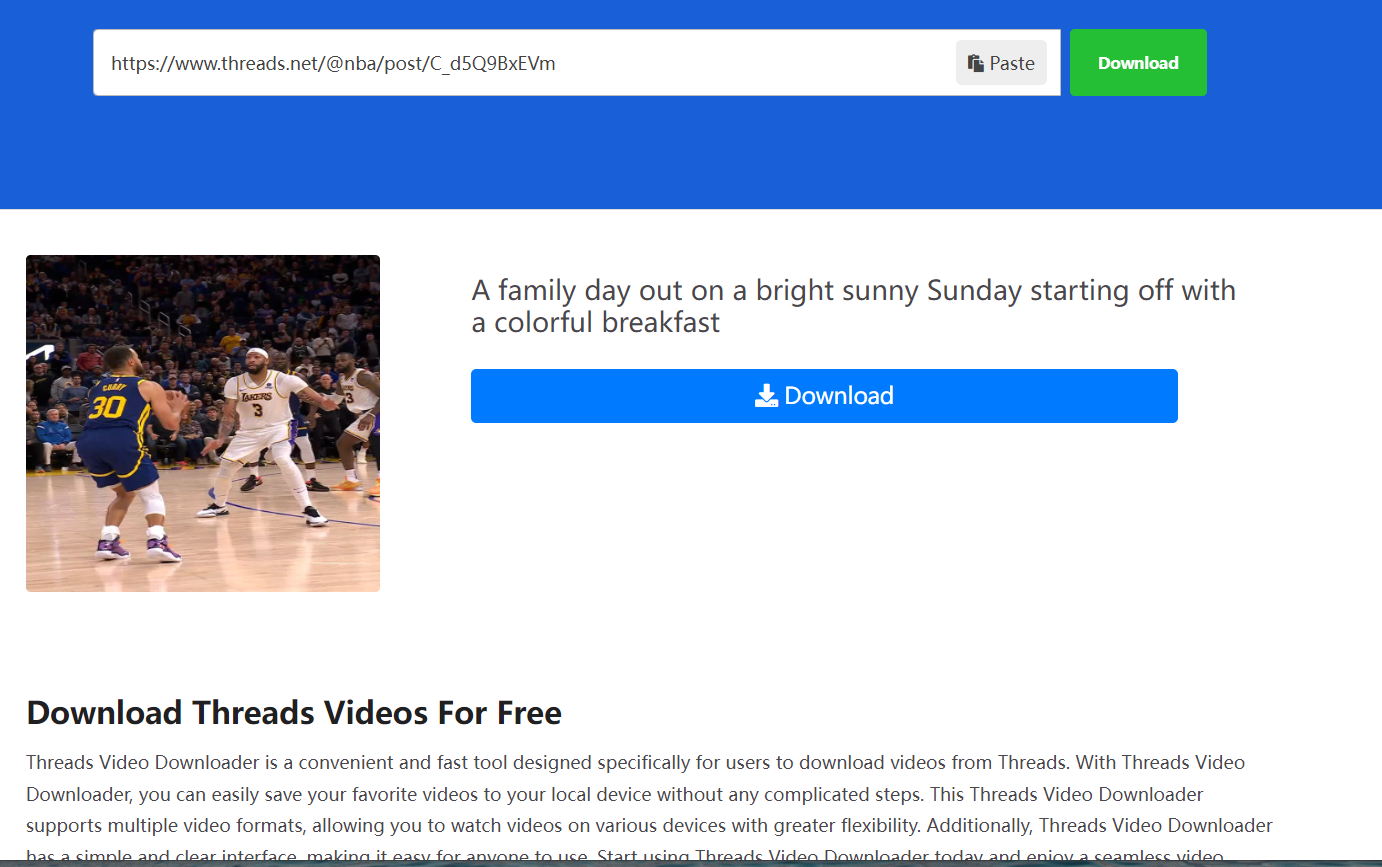 Threads Video Downloader gallery image