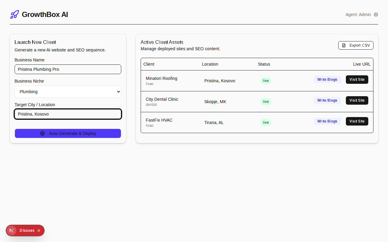 GrowthBox AI gallery image