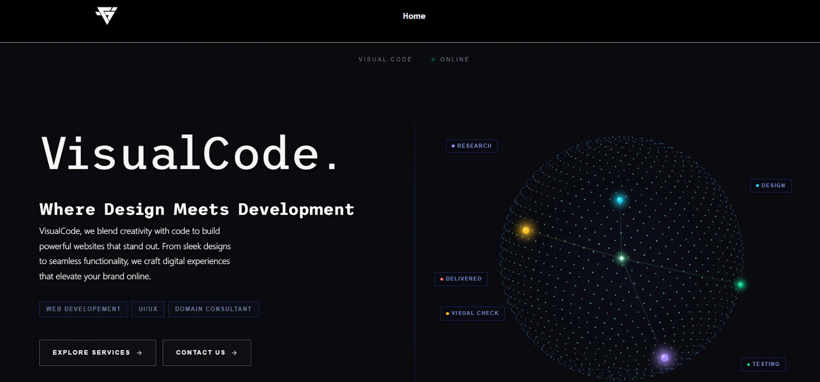 visualcode.tech screenshot 2