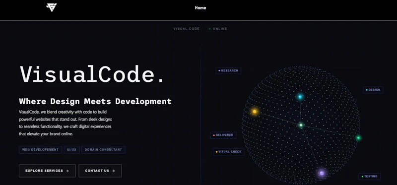 visualcode.tech screenshot 2