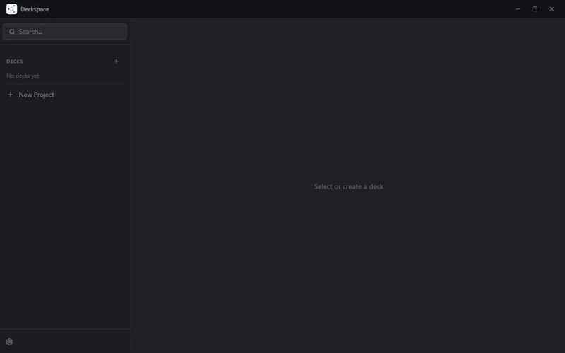 Deckspace screenshot 1