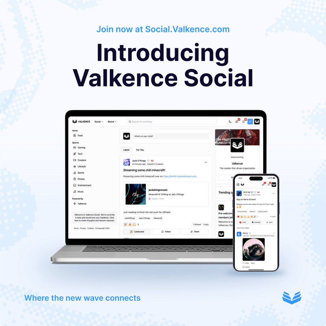 Media Valkence Social - Media Sosial segar - Di mana gelombang baru menghubungkan.Pengalaman media sosial baru 2