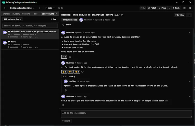GitDesktop screenshot 4