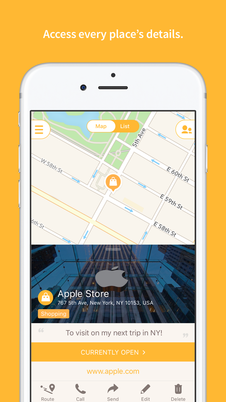 Mapstr Image