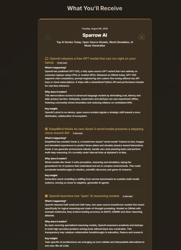 Sparrow gallery image