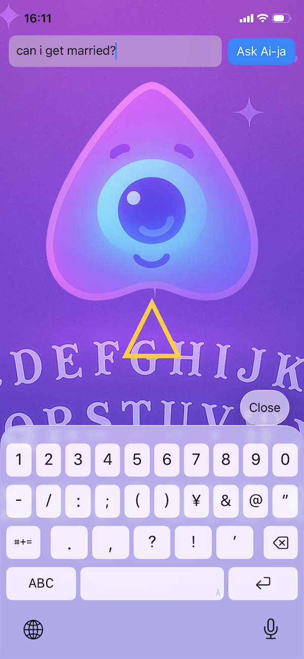 Ai-ja Board — Cute AI Spirit Board gallery image