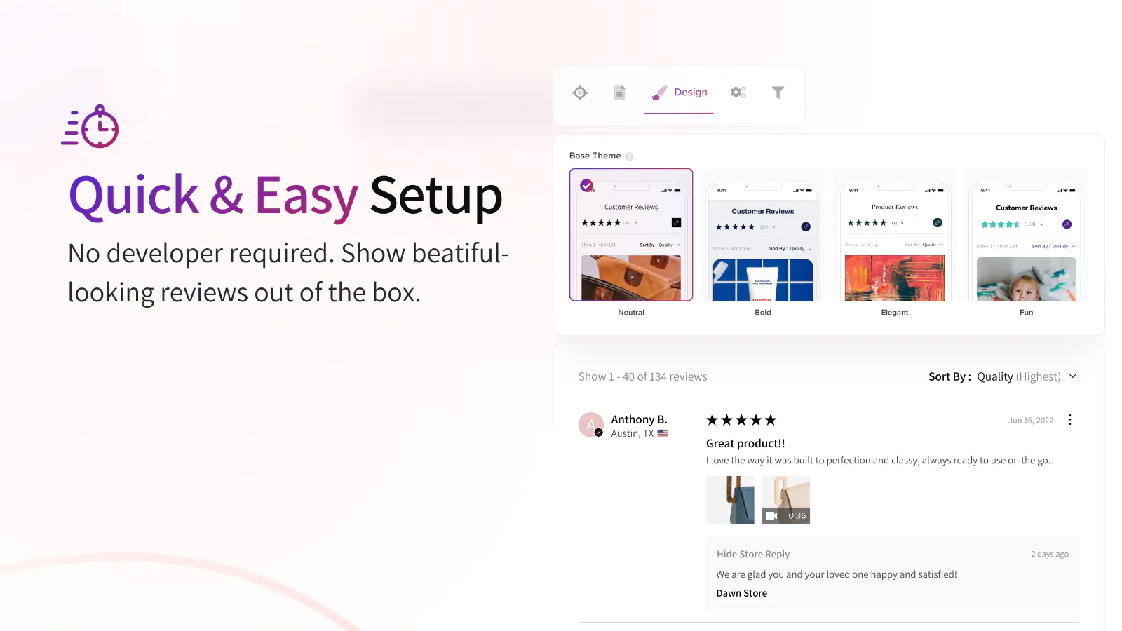 Fera Product Reviews App gallery image