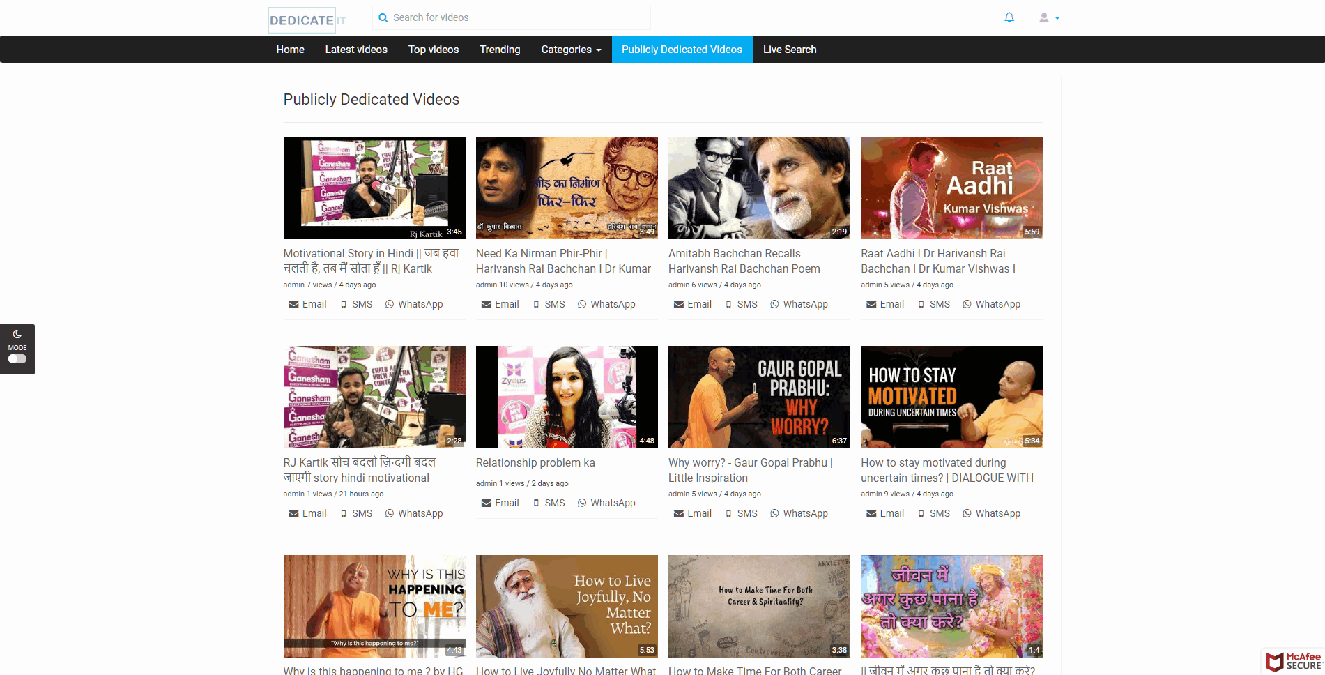 Dedicateit gallery image