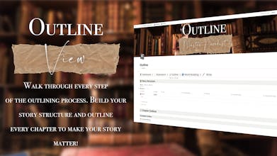 Storybook: Master Novelist for Notion gallery image