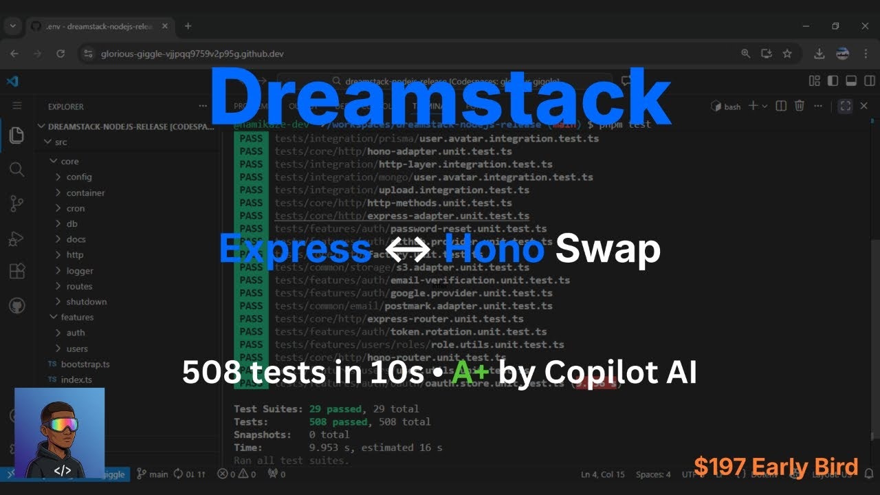 DreamStack Node.js gallery image