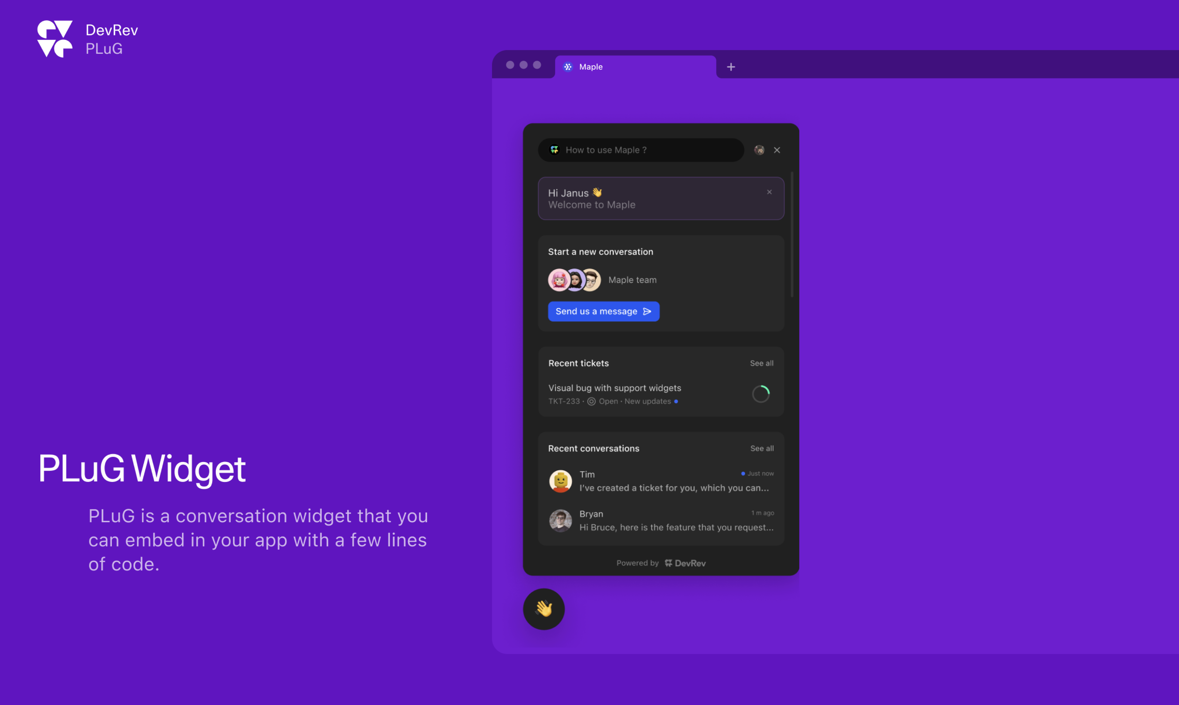 Phích cắm DEVREV media 2