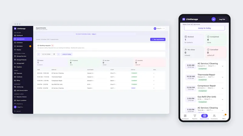 LiteManage screenshot 5