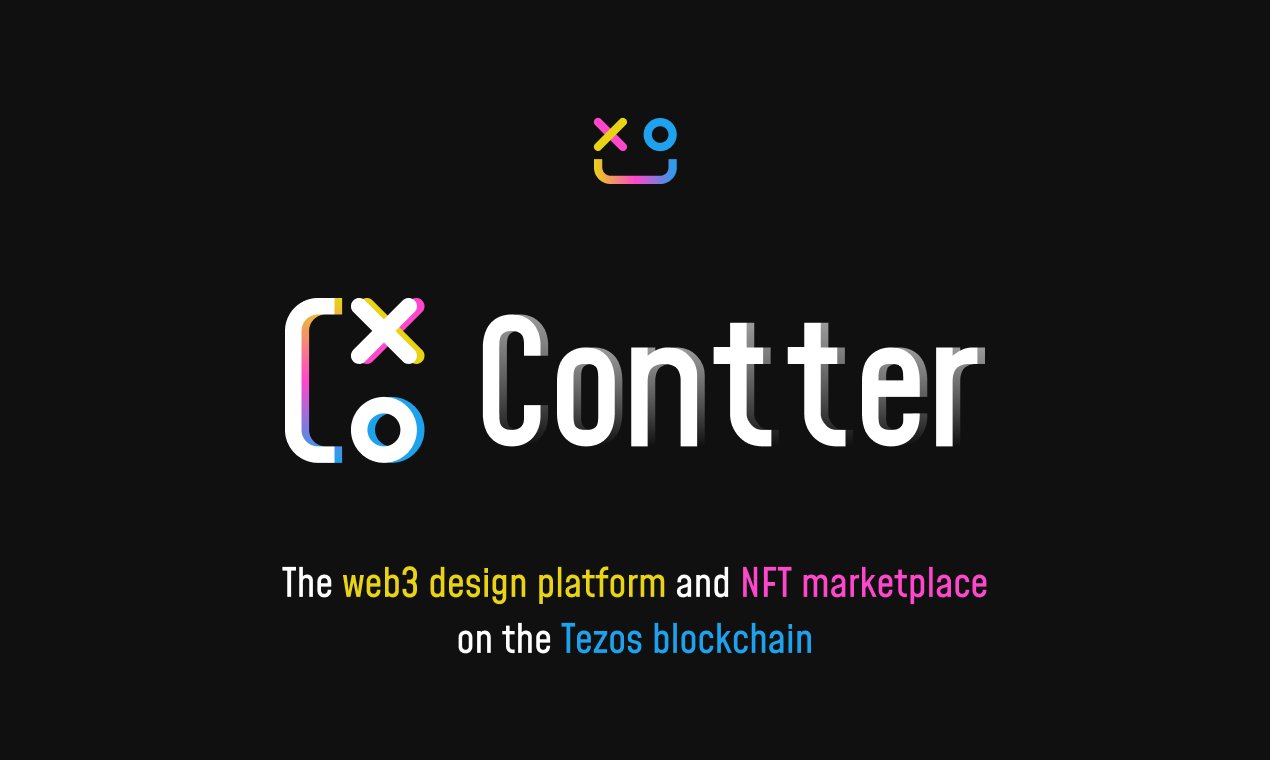 CONTTER BETA V0.3 - Tezos Blockchain पर Web3 डिज़ाइन प्लेटफॉर्म और NFT मार्केटप्लेस मीडिया 1