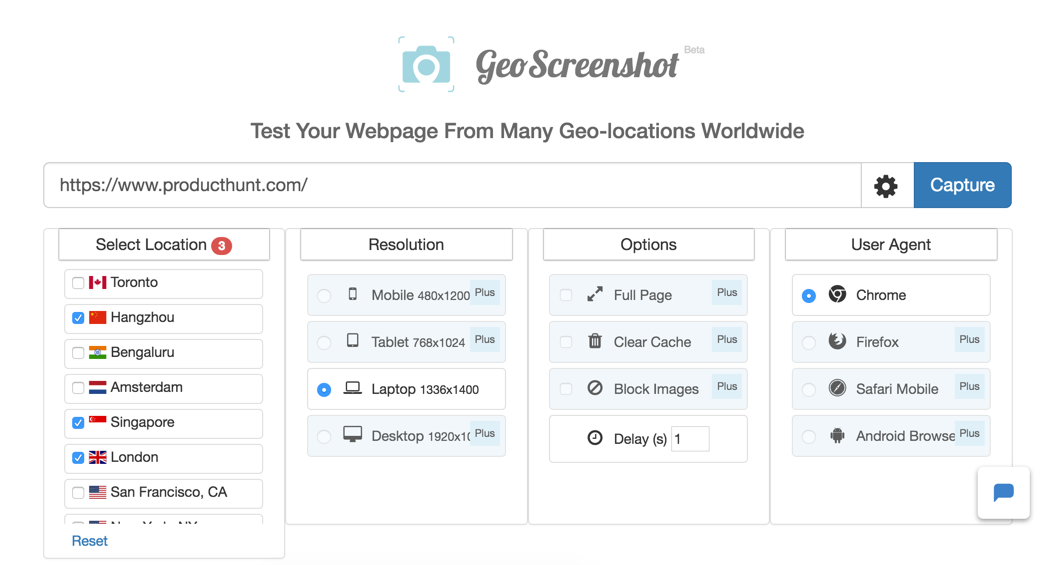 GeoScreenshot gallery image
