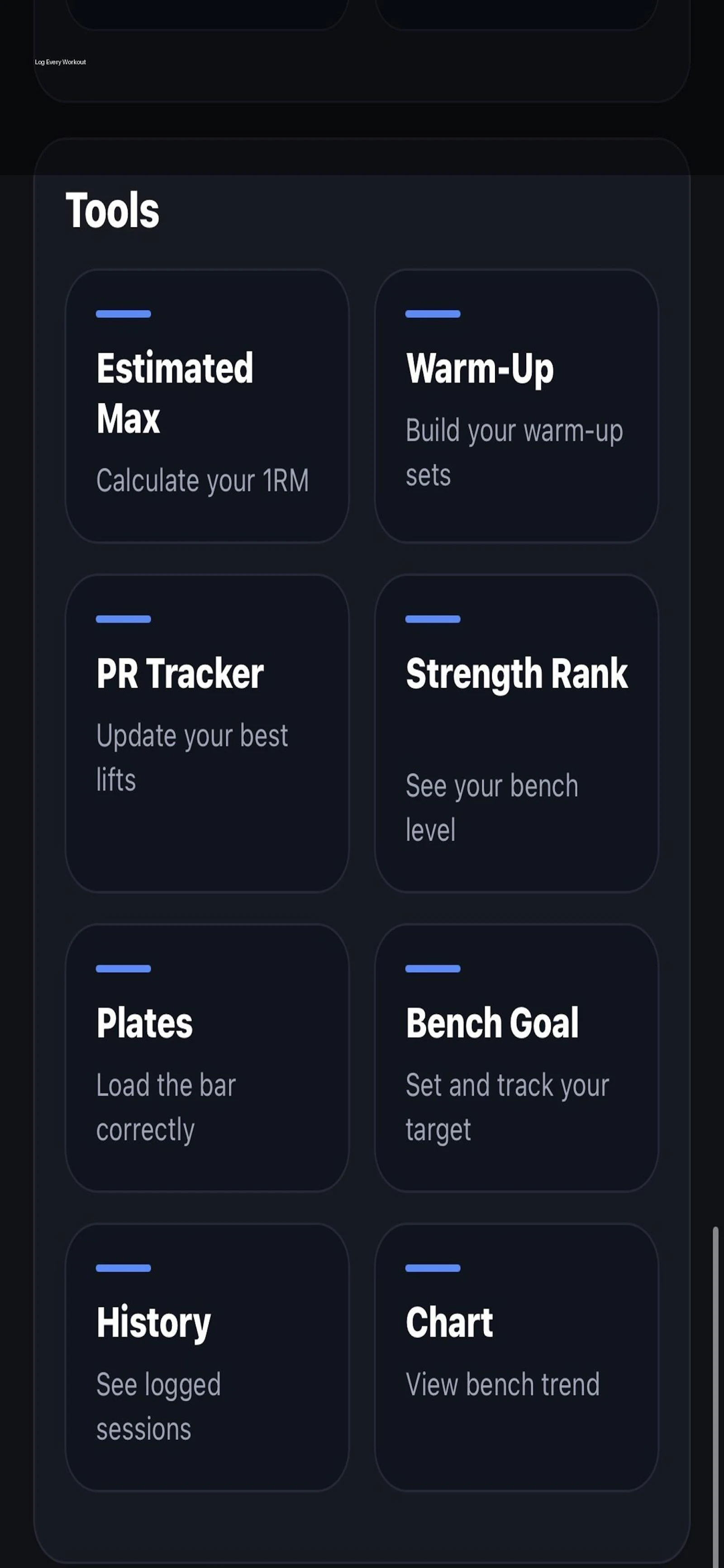 LiftCalc screenshot 3