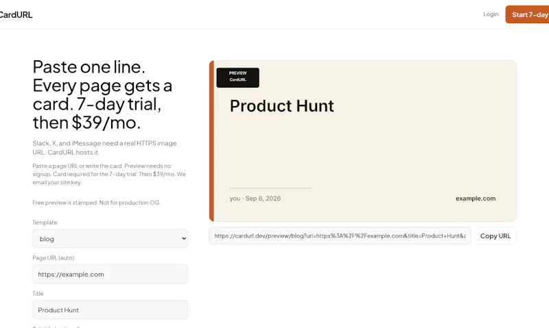 CardURL screenshot 3