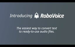RoboVoice - Convert text to audio files media 1