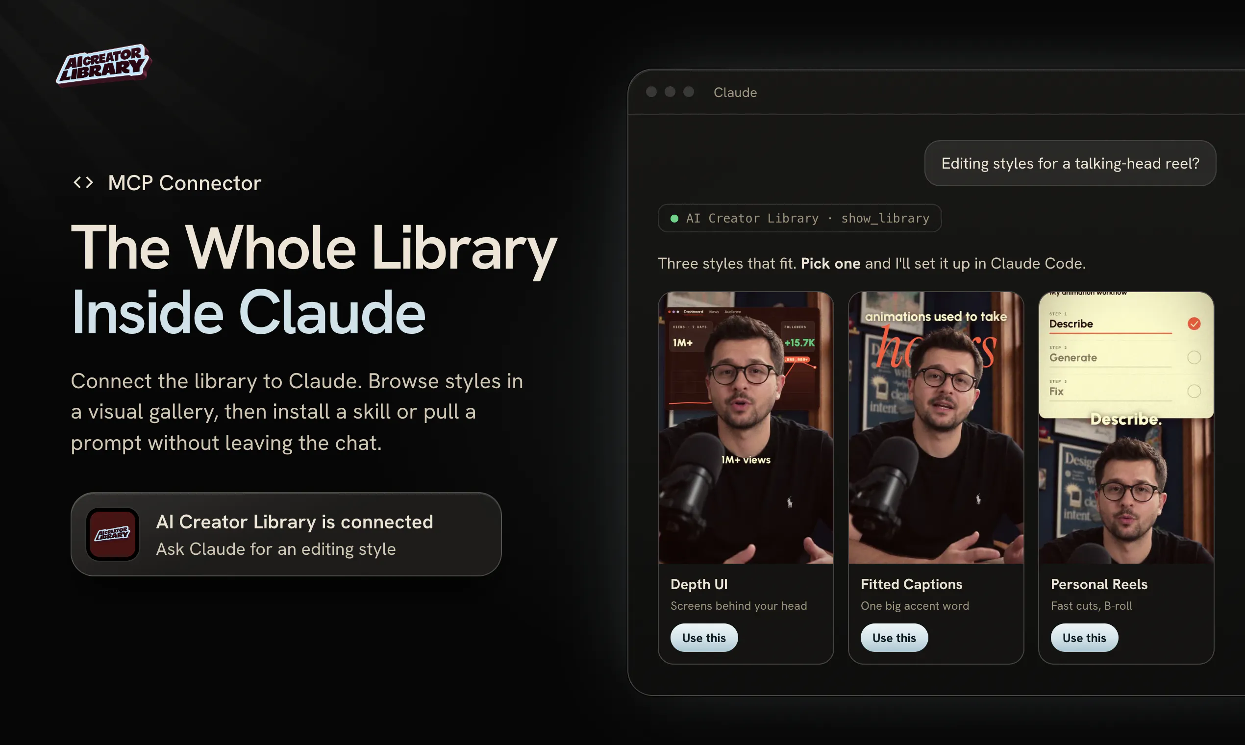AI Creator Library gallery image