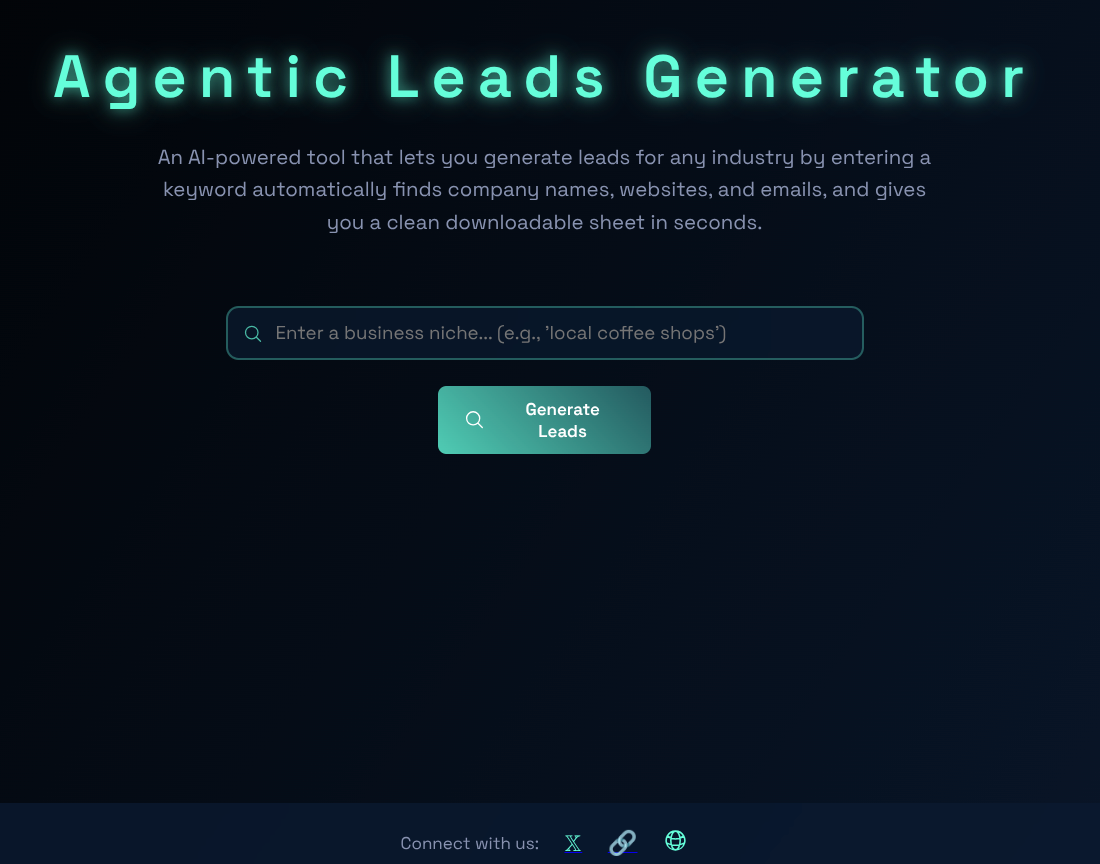Agentic Leads Generator gallery image
