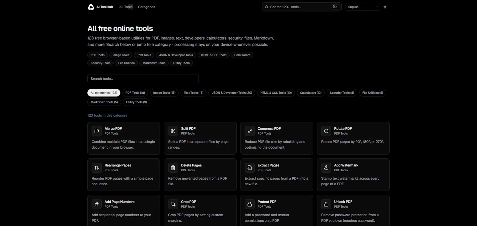 AllToolHub screenshot 2