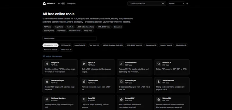 AllToolHub screenshot 2