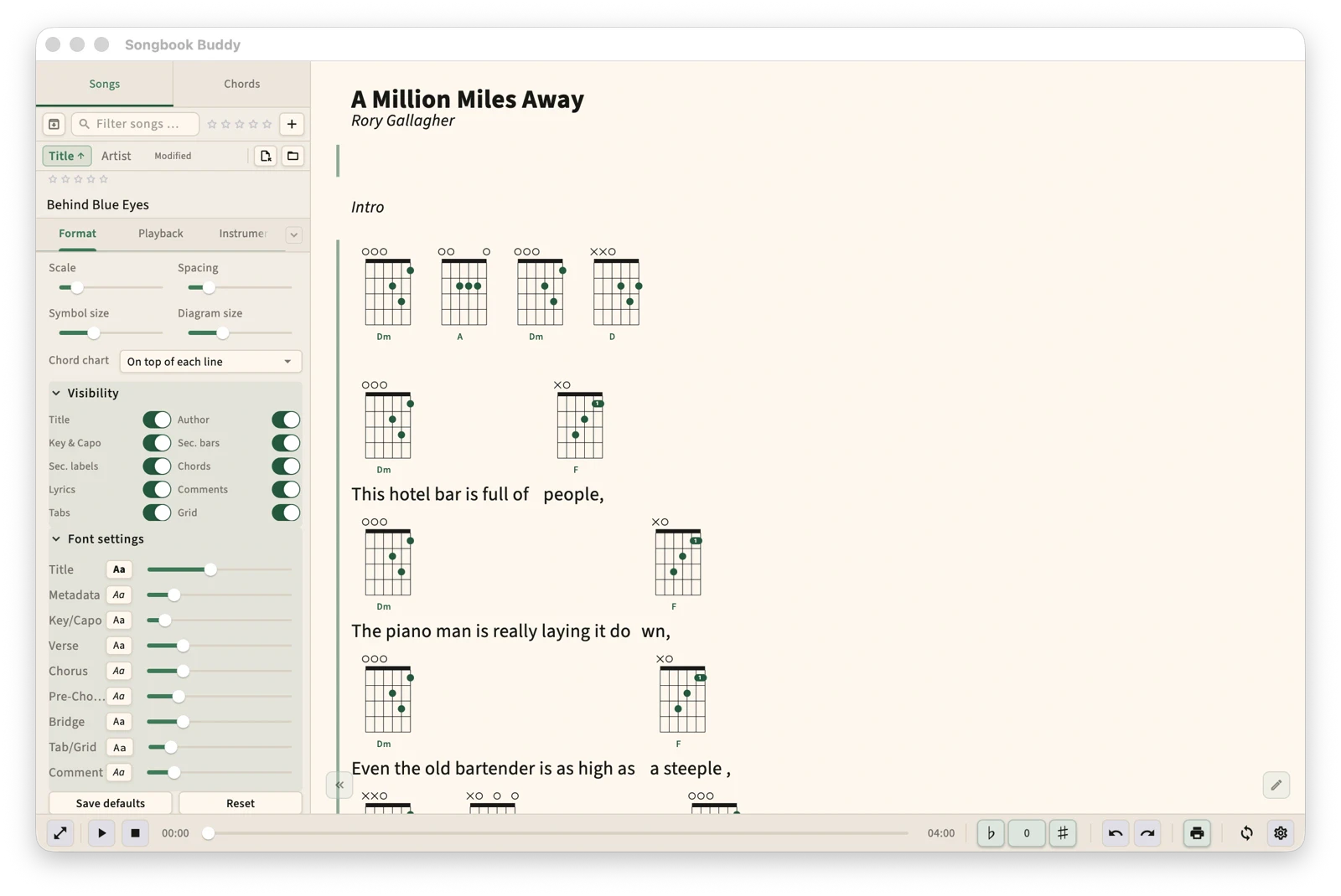 Songbook Buddy screenshot 11