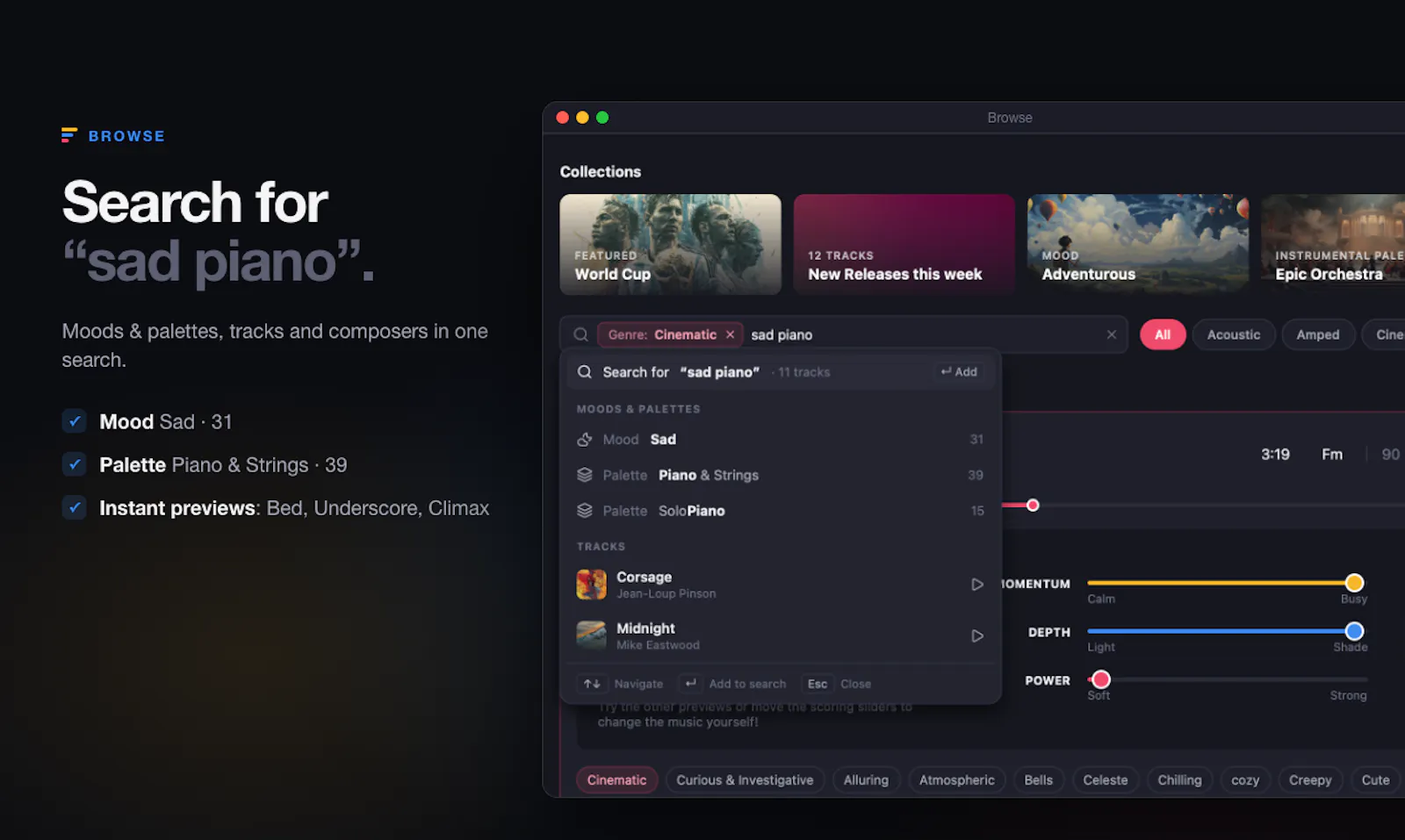 Filmstro PRO for Mac screenshot 6