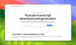 YouTube transcripts by Editby.ai image