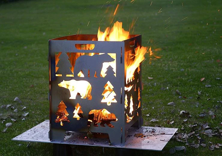 Bear Wood Burning Pit