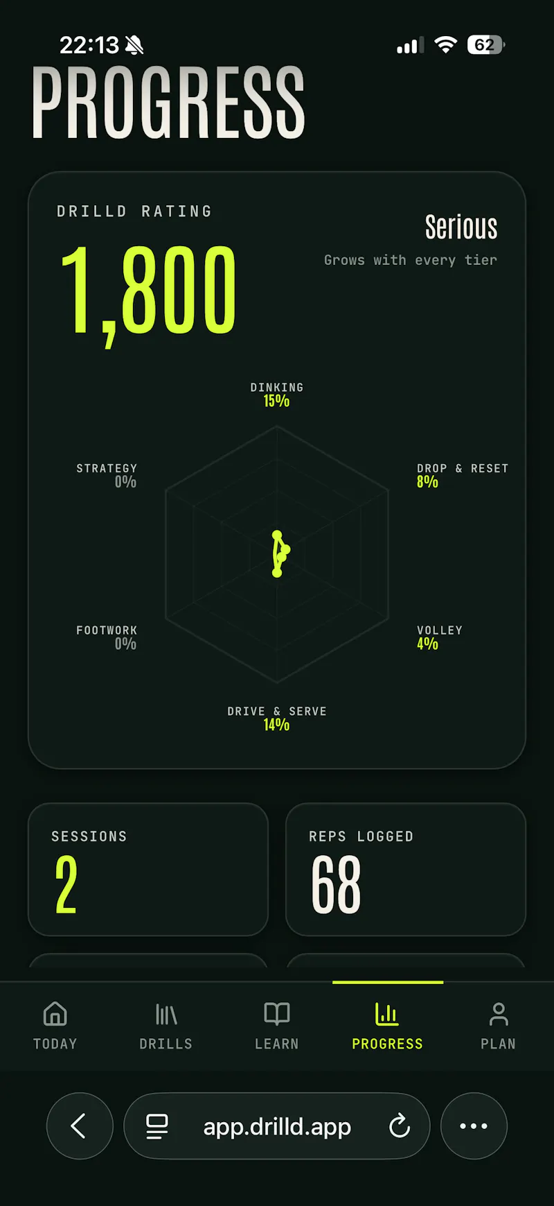 Drilld - Pickleball Trainer App screenshot 11