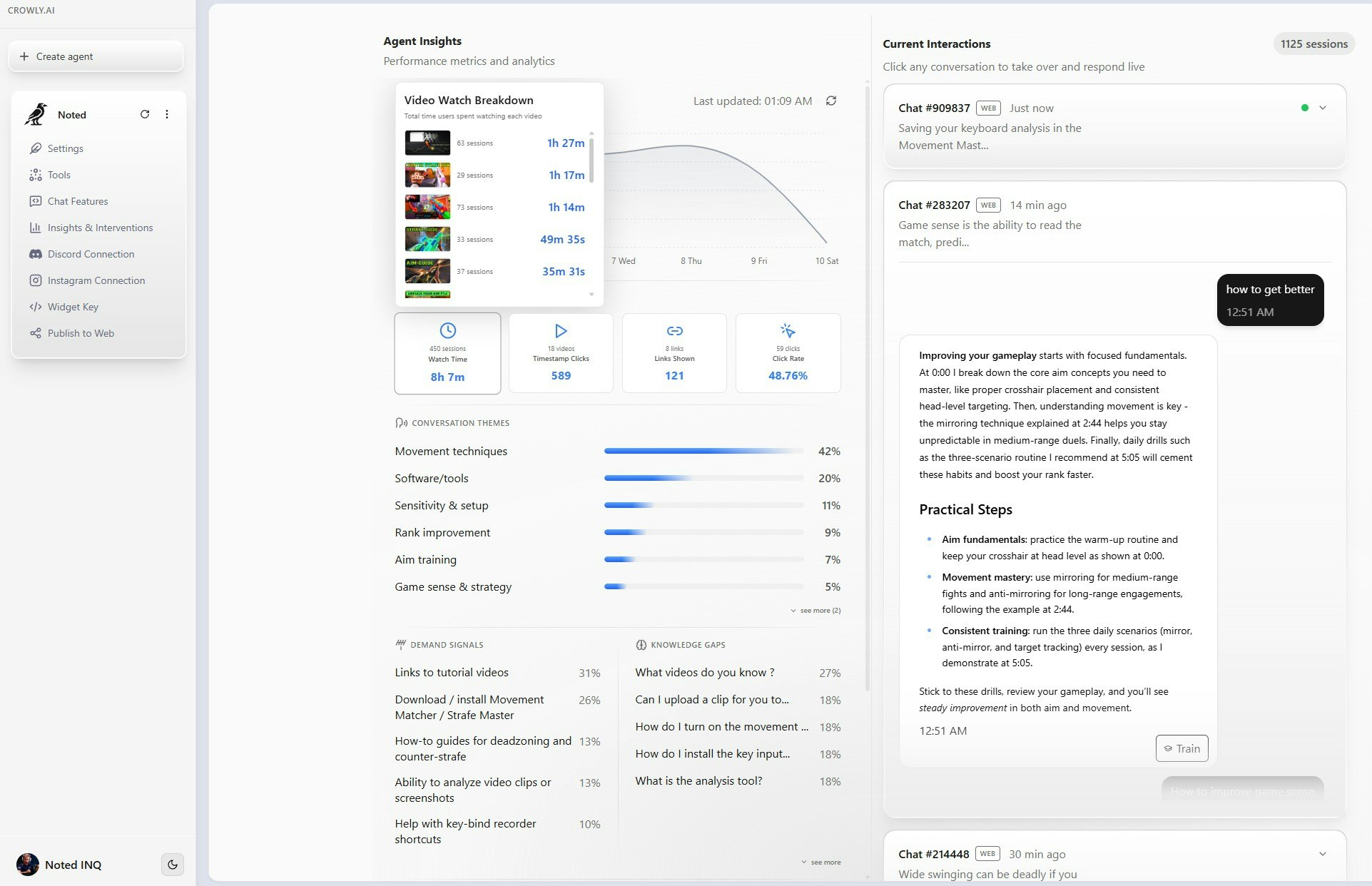 CrowlyAI gallery image