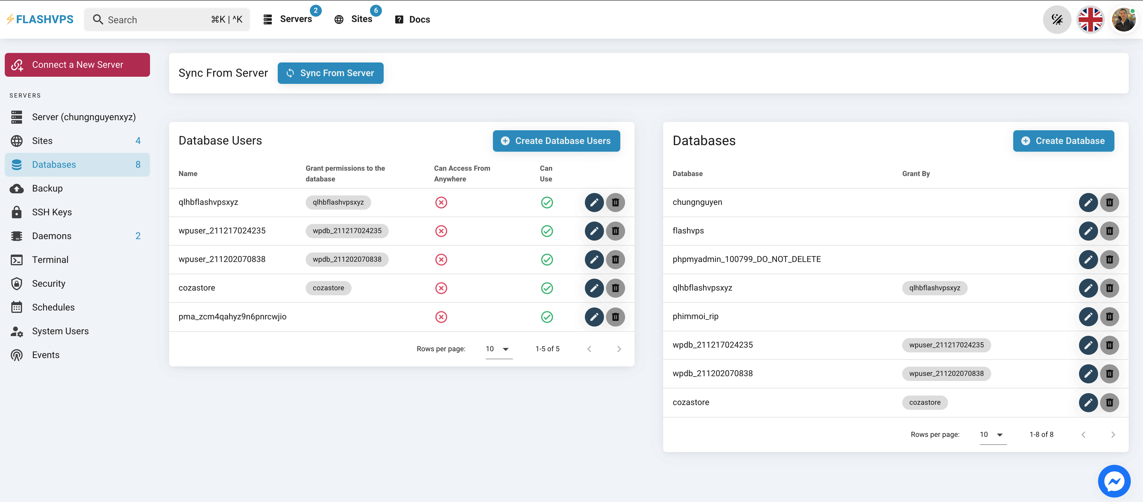 FlashVPS gallery image