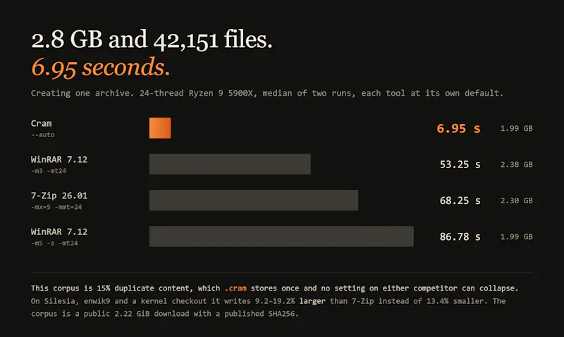 Cram screenshot 1