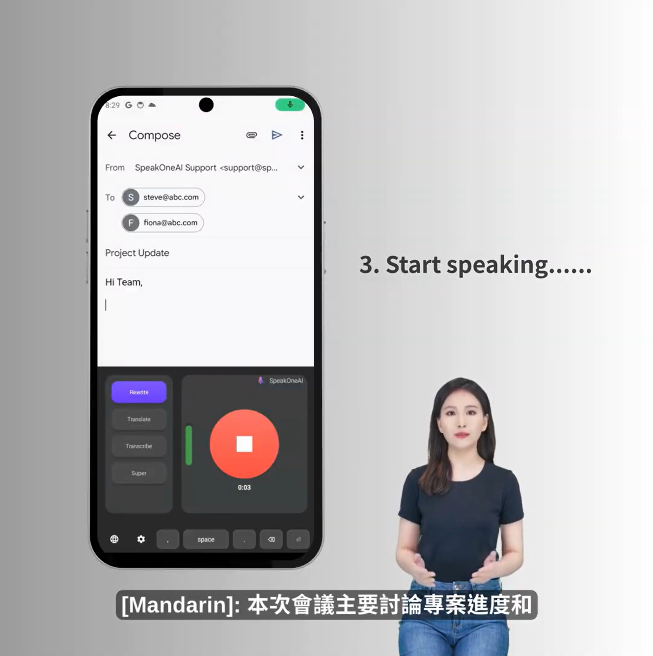 Media SpeakOneAI - One-License, Voice Input on every device, every app 4